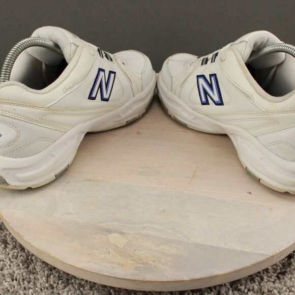 New Balance 608 V3 Training Shoes Womens 9.5 White Blue Walking Sneakers - Picture 8 of 11